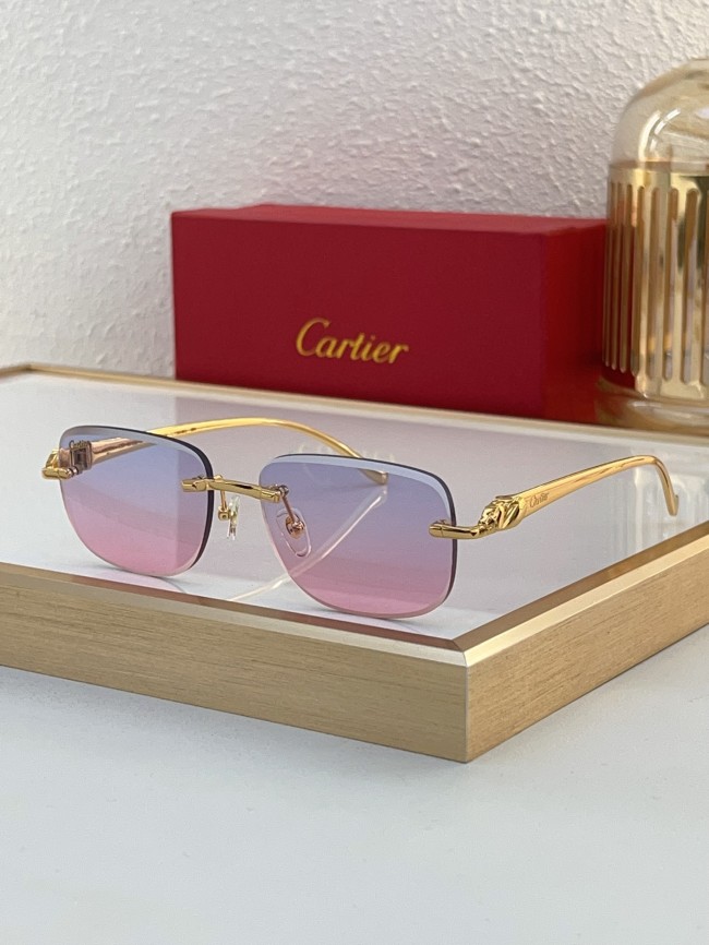 Cartier Sunglasses AAAA-7806