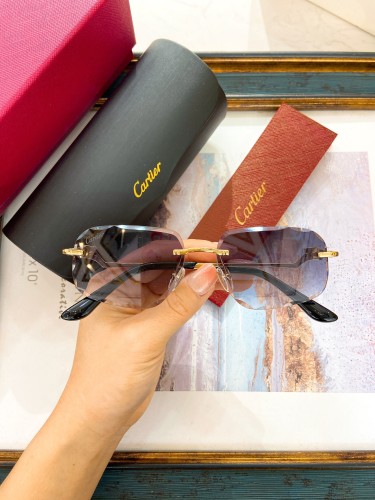 Cartier Sunglasses AAAA-8069