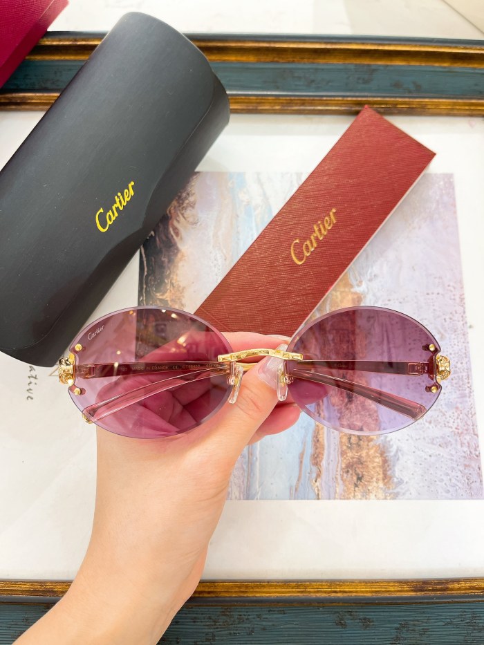 Cartier Sunglasses AAAA-8117