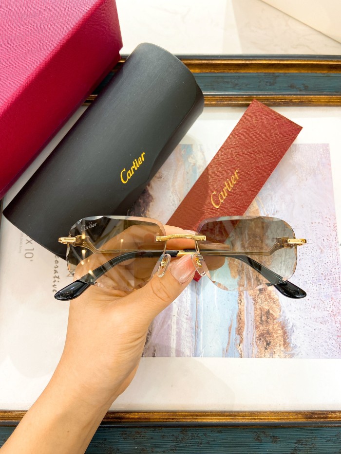 Cartier Sunglasses AAAA-8073