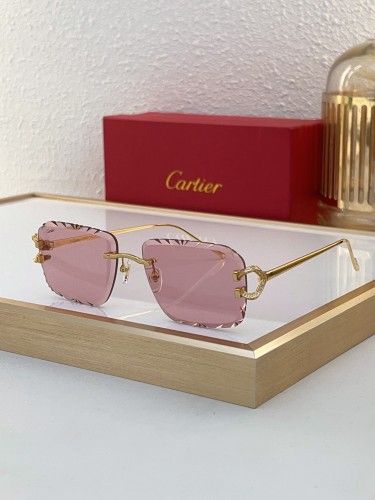 Cartier Sunglasses AAAA-8042