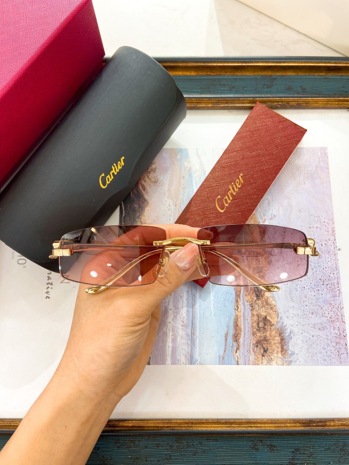Cartier Sunglasses AAAA-8102