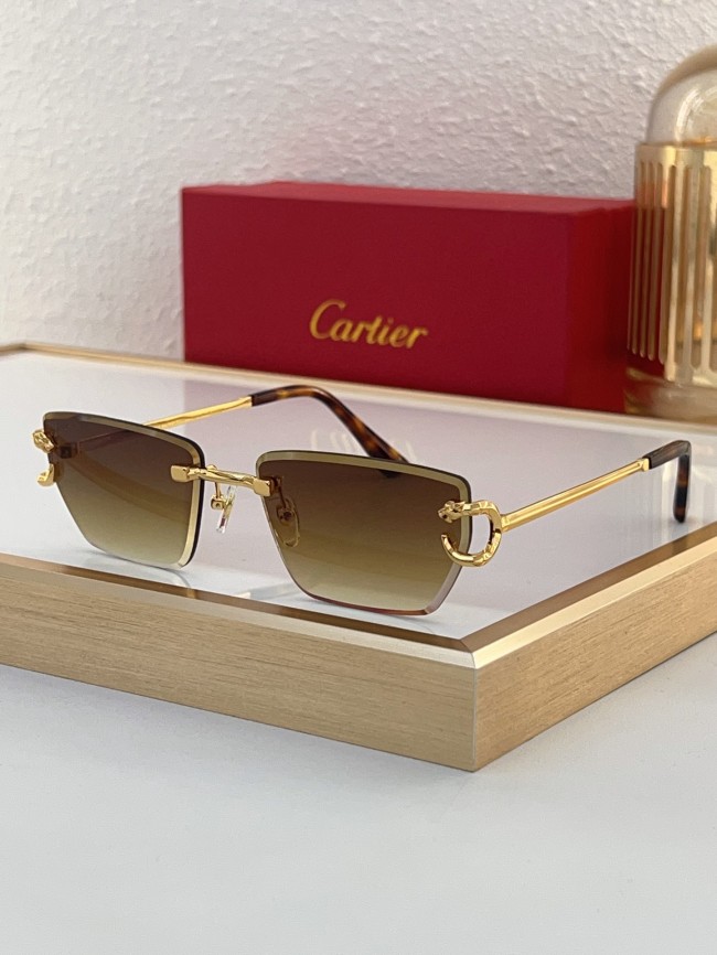 Cartier Sunglasses AAAA-7964