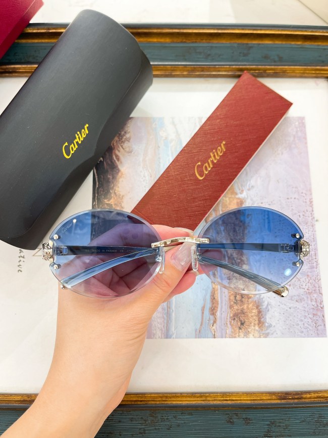 Cartier Sunglasses AAAA-8116