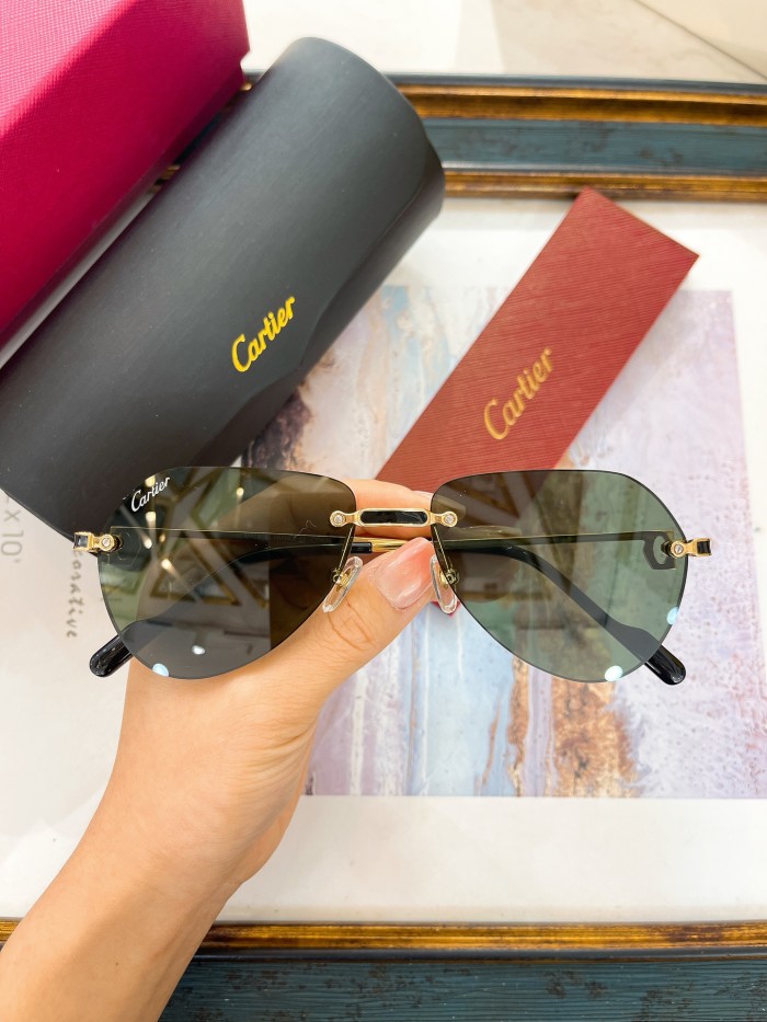 Cartier Sunglasses AAAA-8109