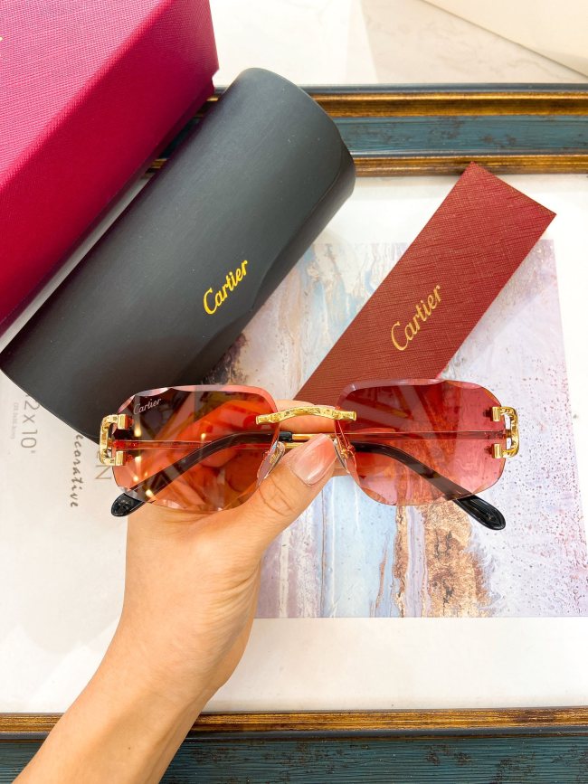 Cartier Sunglasses AAAA-8119