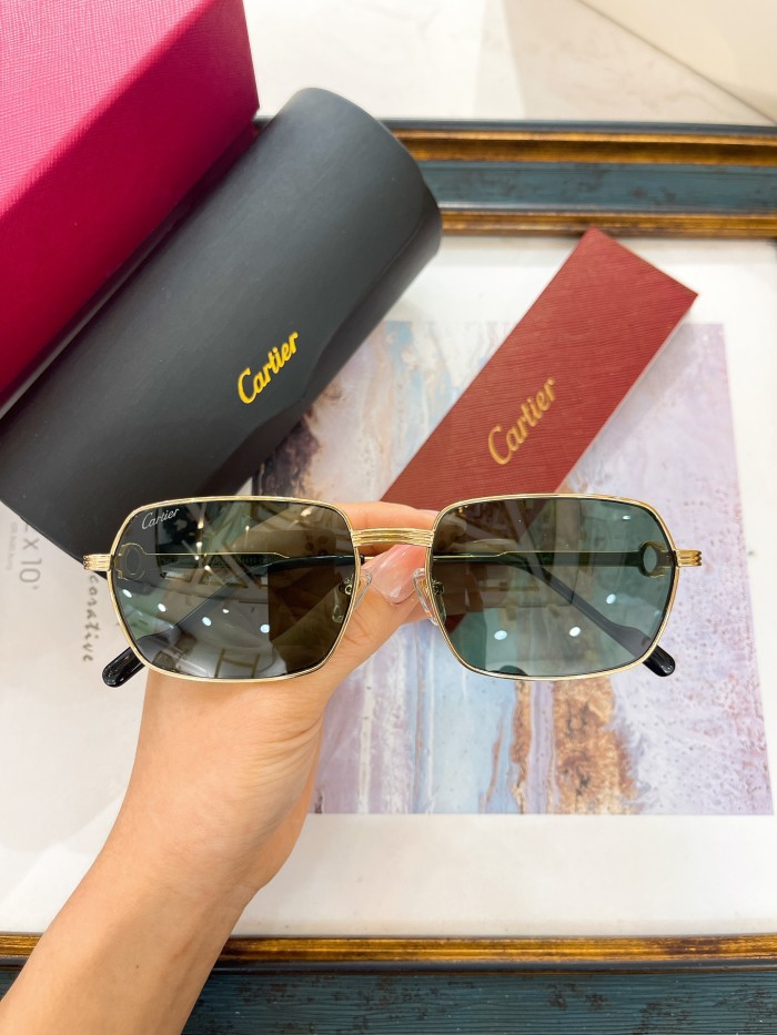 Cartier Sunglasses AAAA-8084