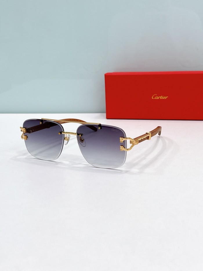 Cartier Sunglasses AAAA-8156