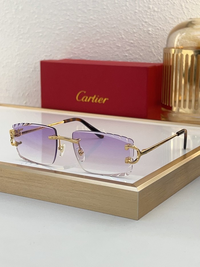 Cartier Sunglasses AAAA-7980