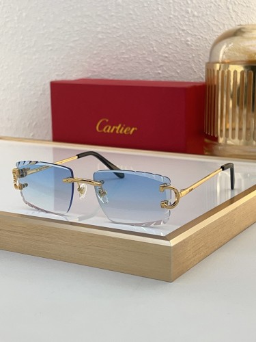 Cartier Sunglasses AAAA-7988