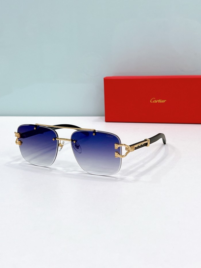 Cartier Sunglasses AAAA-8153