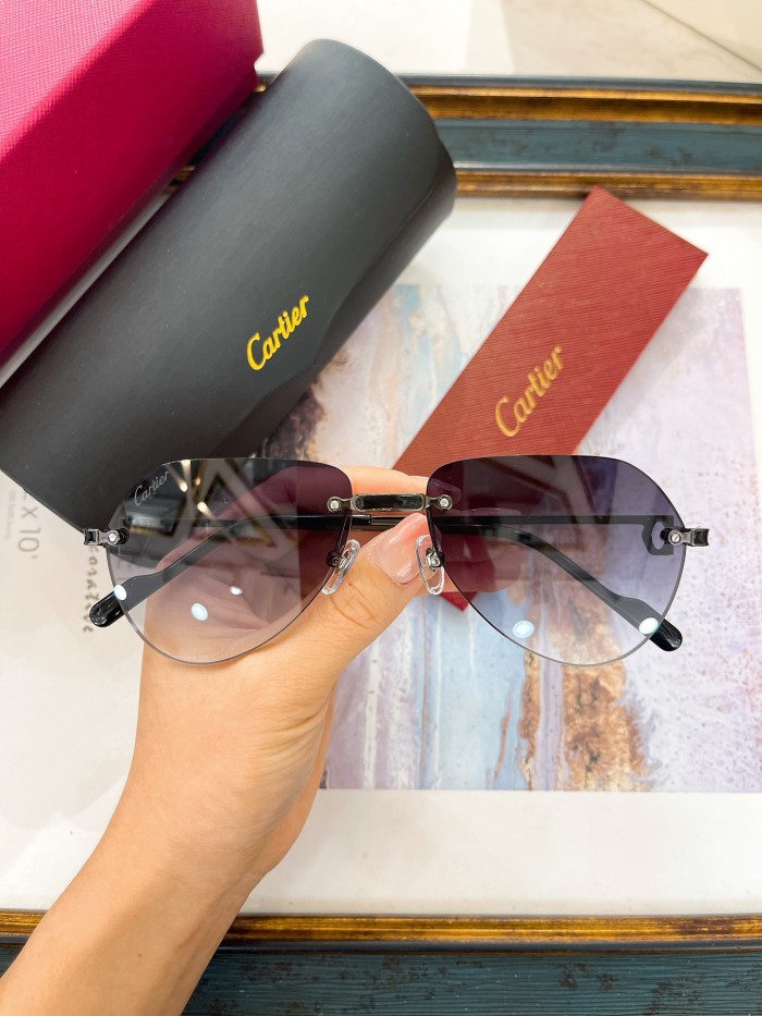 Cartier Sunglasses AAAA-8107