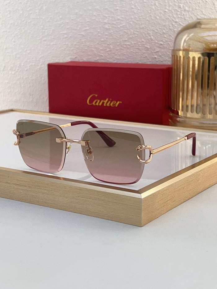 Cartier Sunglasses AAAA-7978