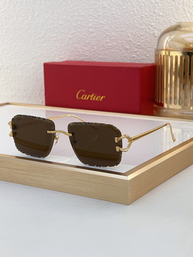 Cartier Sunglasses AAAA-8046