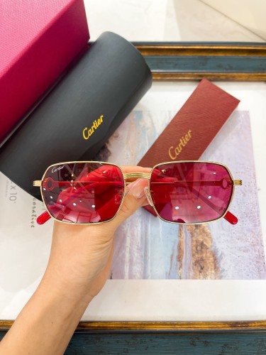 Cartier Sunglasses AAAA-8080
