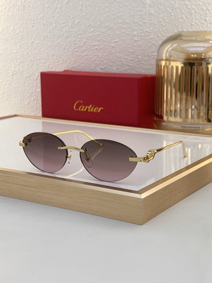 Cartier Sunglasses AAAA-8016