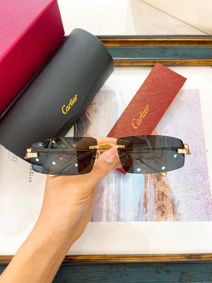 Cartier Sunglasses AAAA-8104