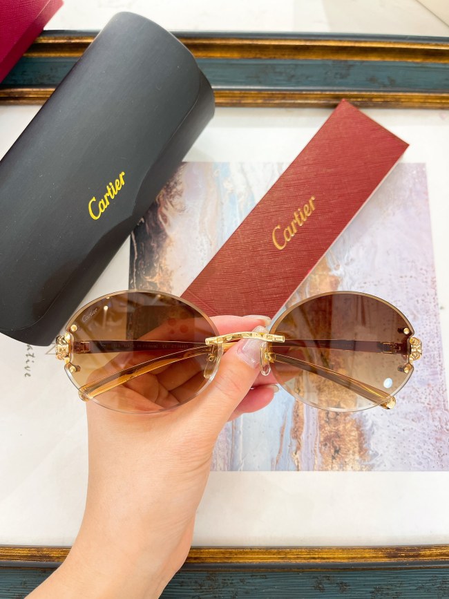 Cartier Sunglasses AAAA-8118