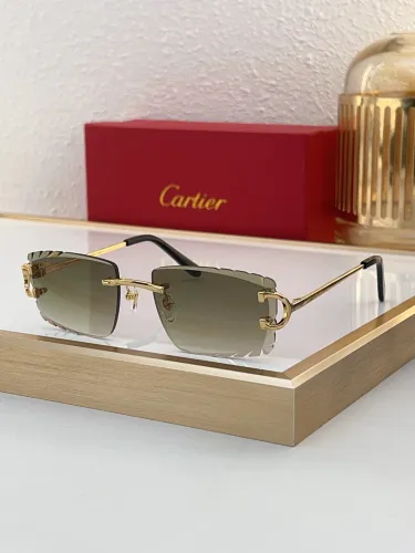Cartier Sunglasses AAAA-7981