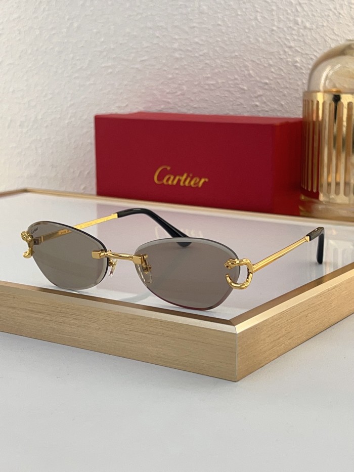 Cartier Sunglasses AAAA-7958