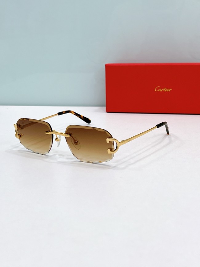 Cartier Sunglasses AAAA-8177