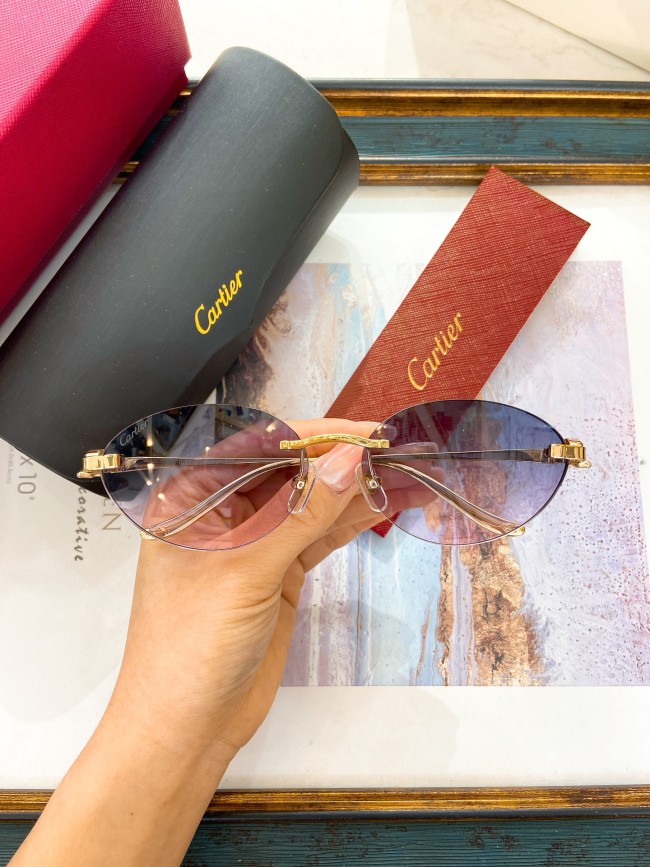 Cartier Sunglasses AAAA-8096