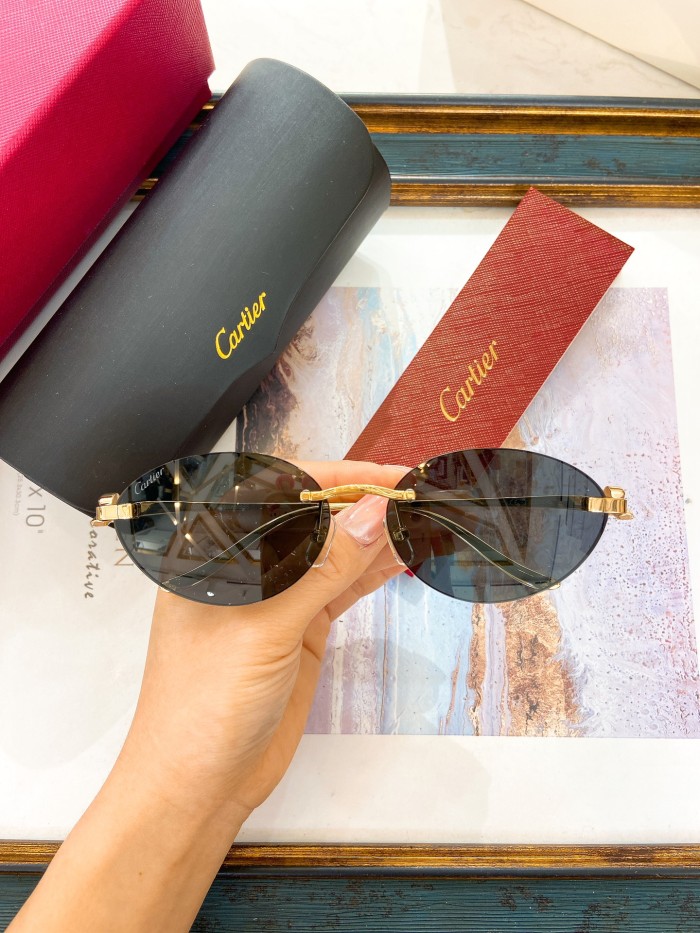 Cartier Sunglasses AAAA-8095