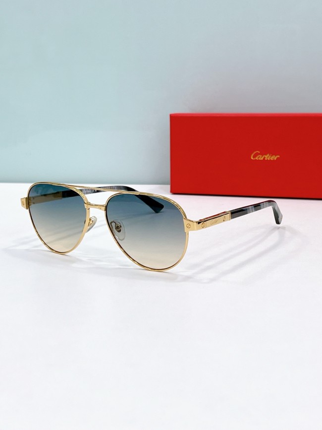 Cartier Sunglasses AAAA-8145