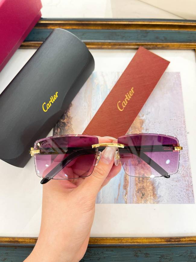 Cartier Sunglasses AAAA-8241