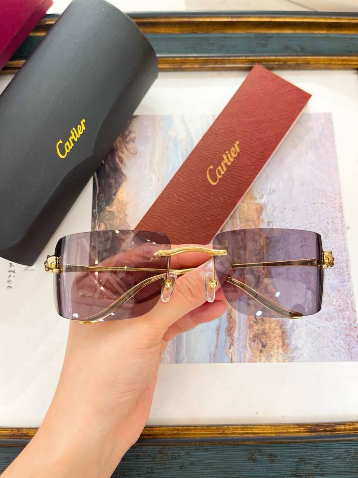 Cartier Sunglasses AAAA-8323