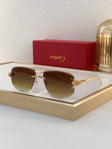 Cartier Sunglasses AAAA-8425