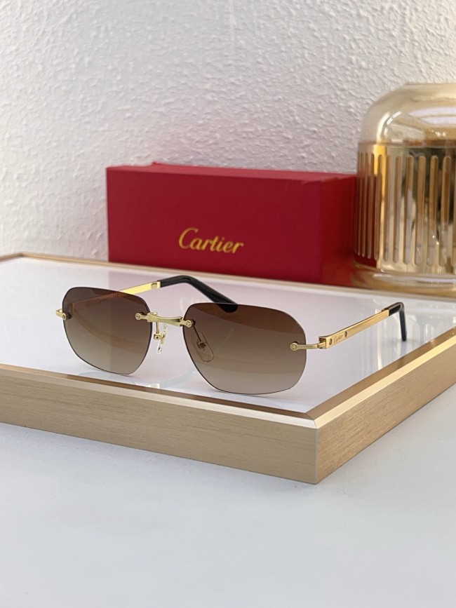 Cartier Sunglasses AAAA-8371