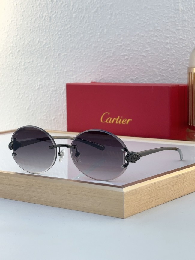 Cartier Sunglasses AAAA-8433