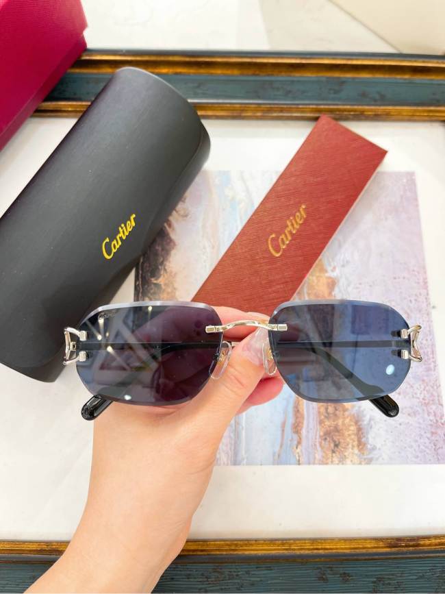 Cartier Sunglasses AAAA-8296