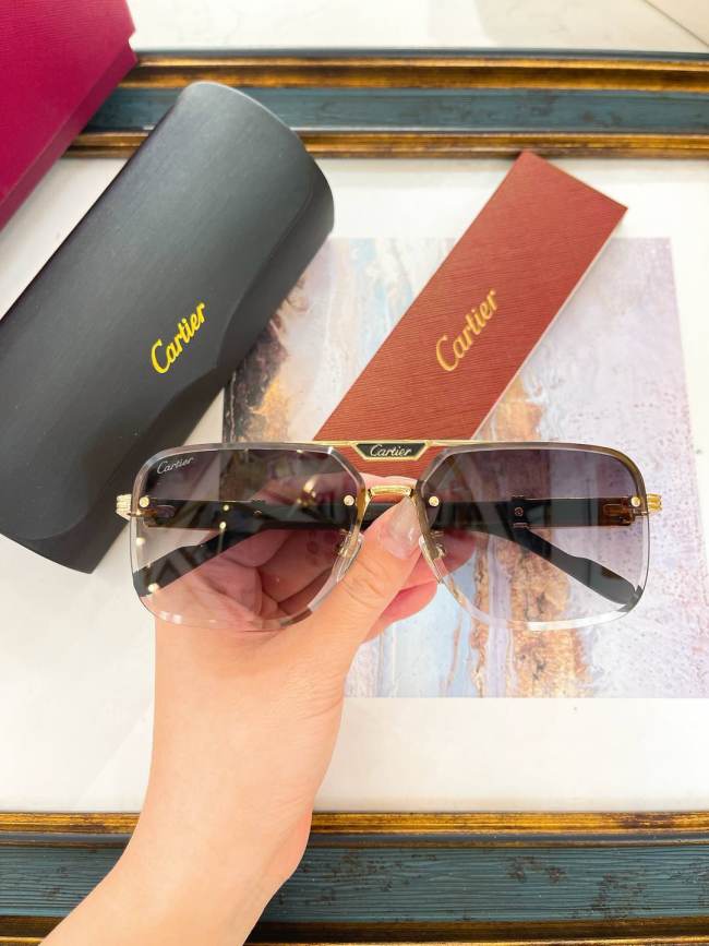 Cartier Sunglasses AAAA-8490