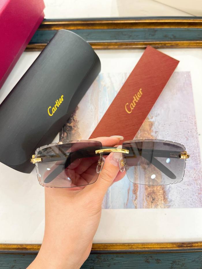 Cartier Sunglasses AAAA-8238