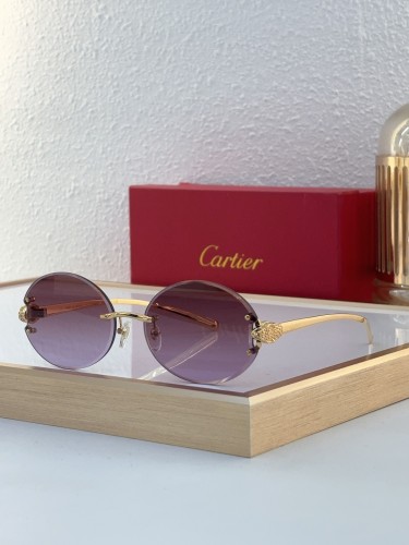 Cartier Sunglasses AAAA-8434