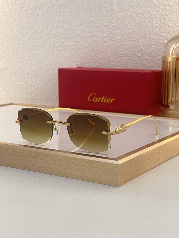 Cartier Sunglasses AAAA-8346