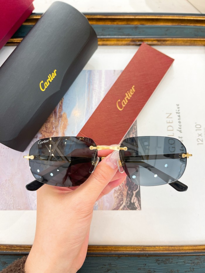 Cartier Sunglasses AAAA-8383