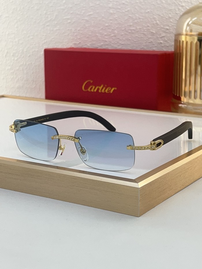 Cartier Sunglasses AAAA-8282