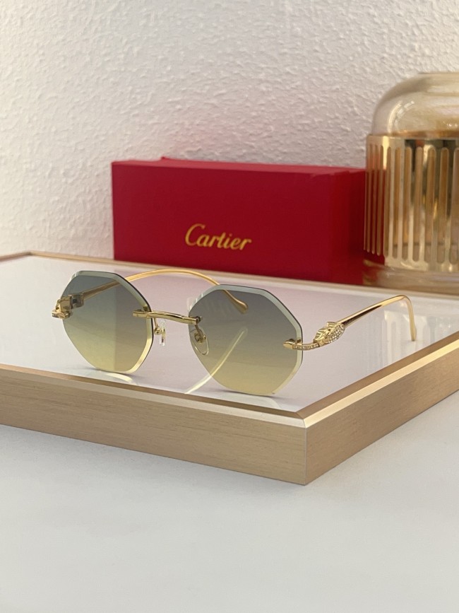 Cartier Sunglasses AAAA-8352