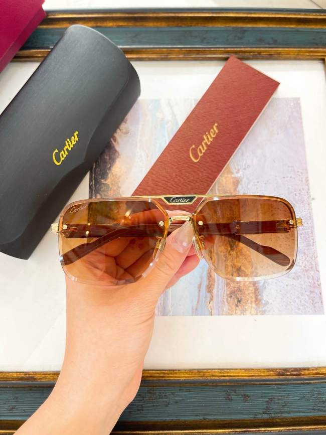 Cartier Sunglasses AAAA-8495