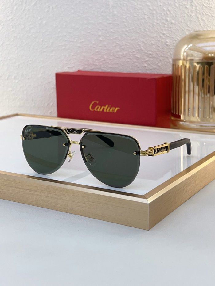Cartier Sunglasses AAAA-8473
