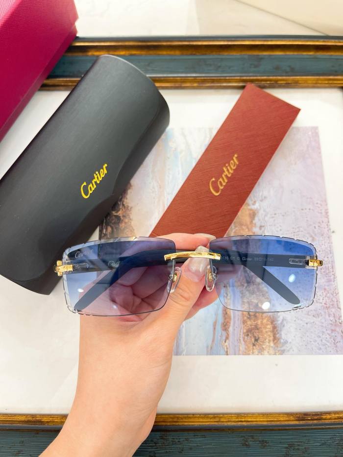 Cartier Sunglasses AAAA-8240