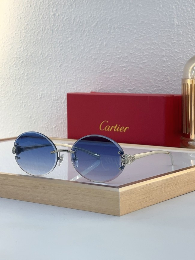 Cartier Sunglasses AAAA-8437
