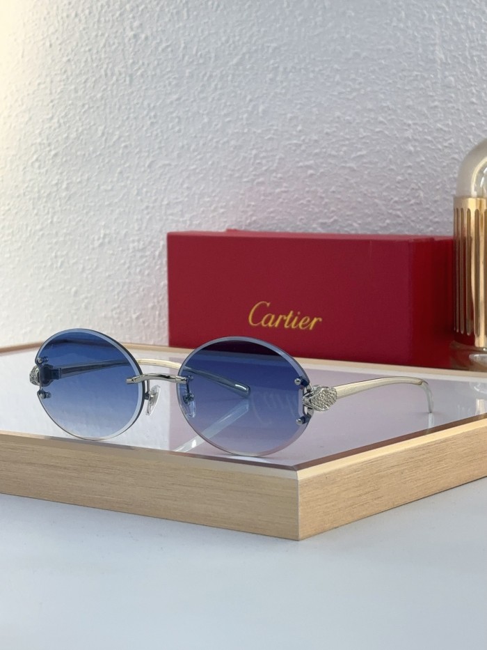 Cartier Sunglasses AAAA-8437