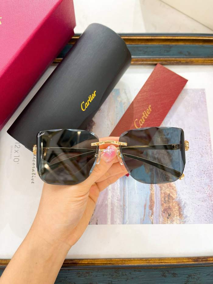 Cartier Sunglasses AAAA-8411