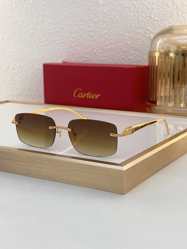 Cartier Sunglasses AAAA-8397