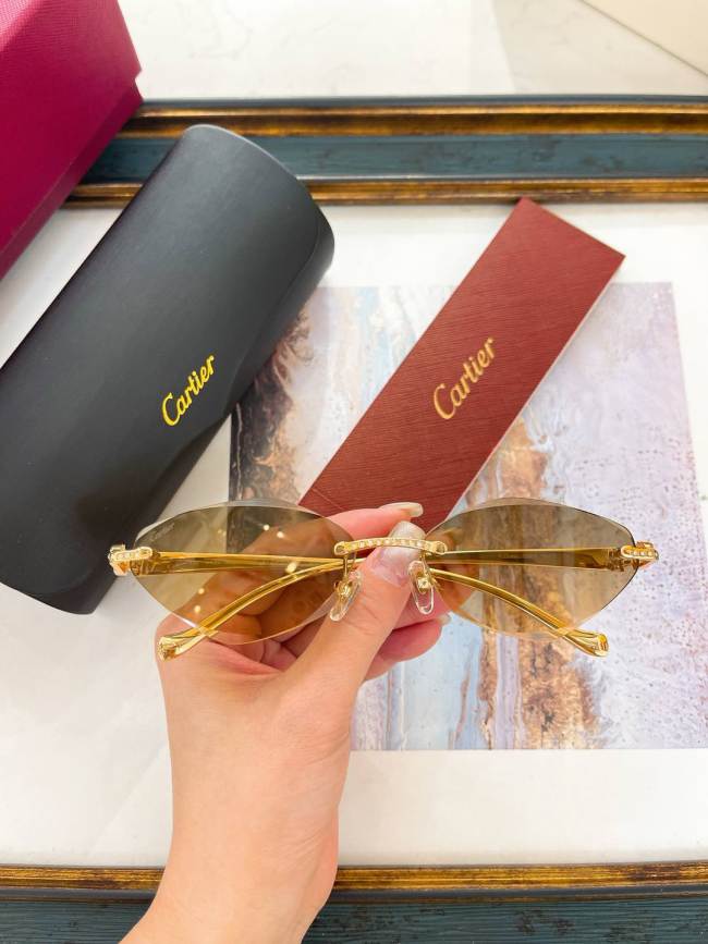 Cartier Sunglasses AAAA-8440