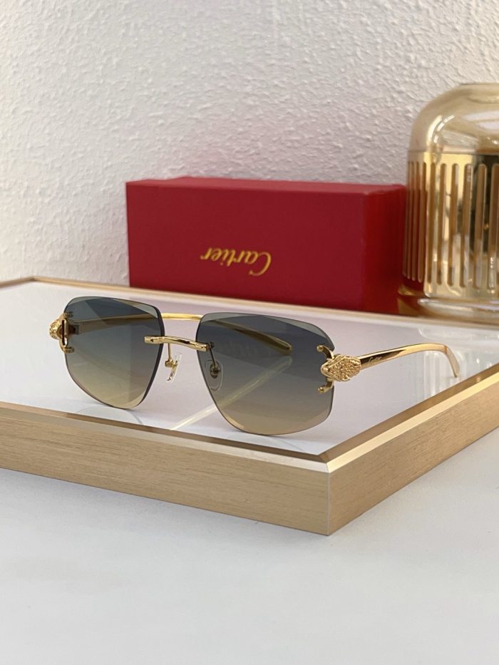 Cartier Sunglasses AAAA-8429